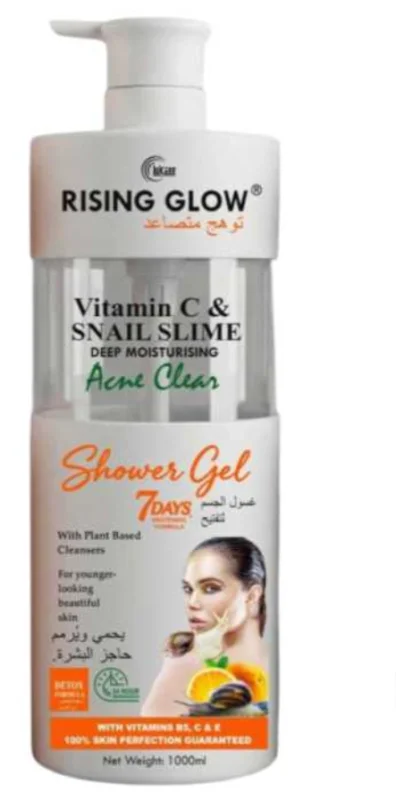 Vitamin C and Snail Slime Shower Gel