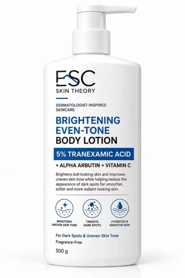 Esc Skin Theory Brightening Even - Tone  Body Lotion   Alpha Arbutin + Vitamin C