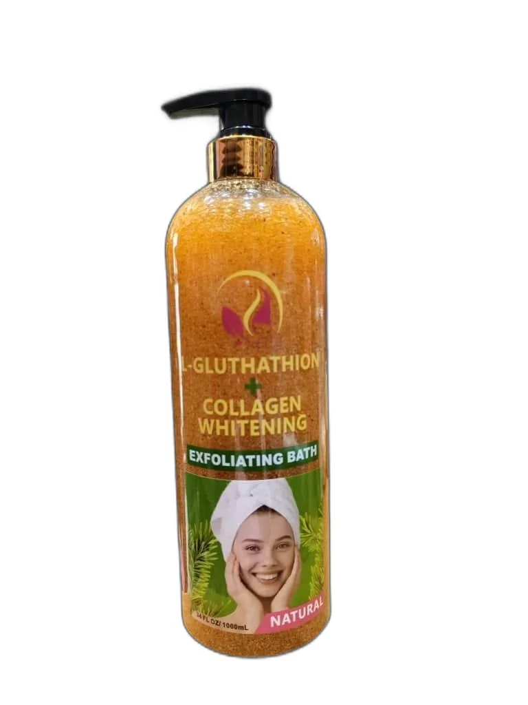 L-Glutathione + Collagen Whitening Exfoliating Bath