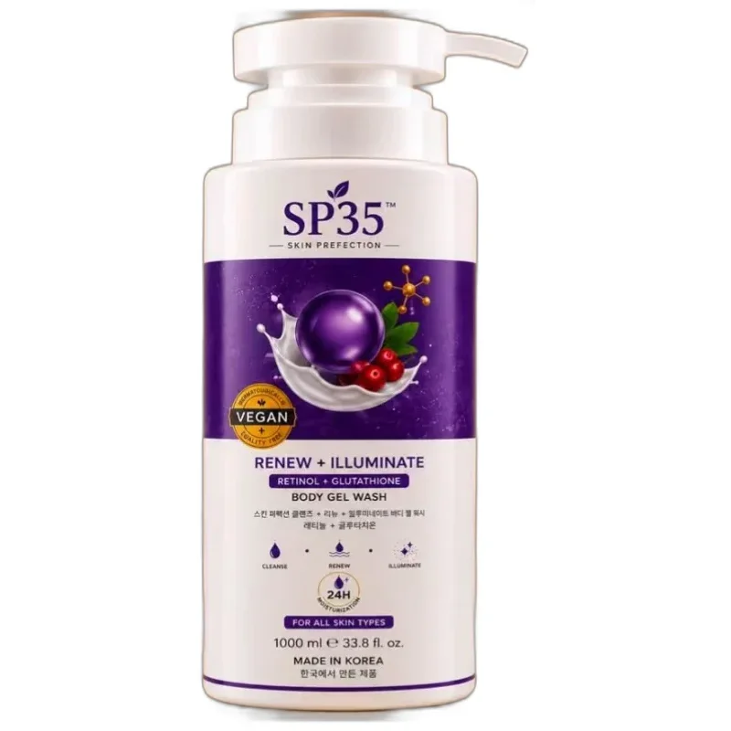 SP 35 Renew + Illuminate Body Gel Wash