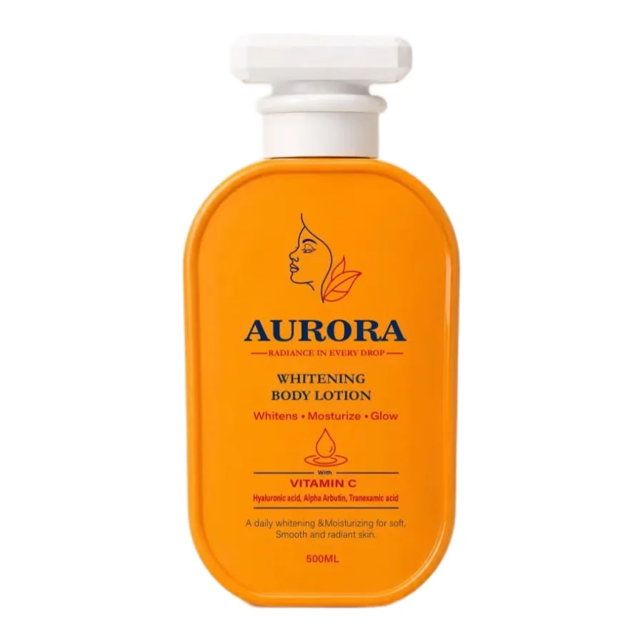 Aurora  Whitening Body Lotion  Vitamin C, Hyluronic Acid, Alpha Arbutin, Tranexamic Acid