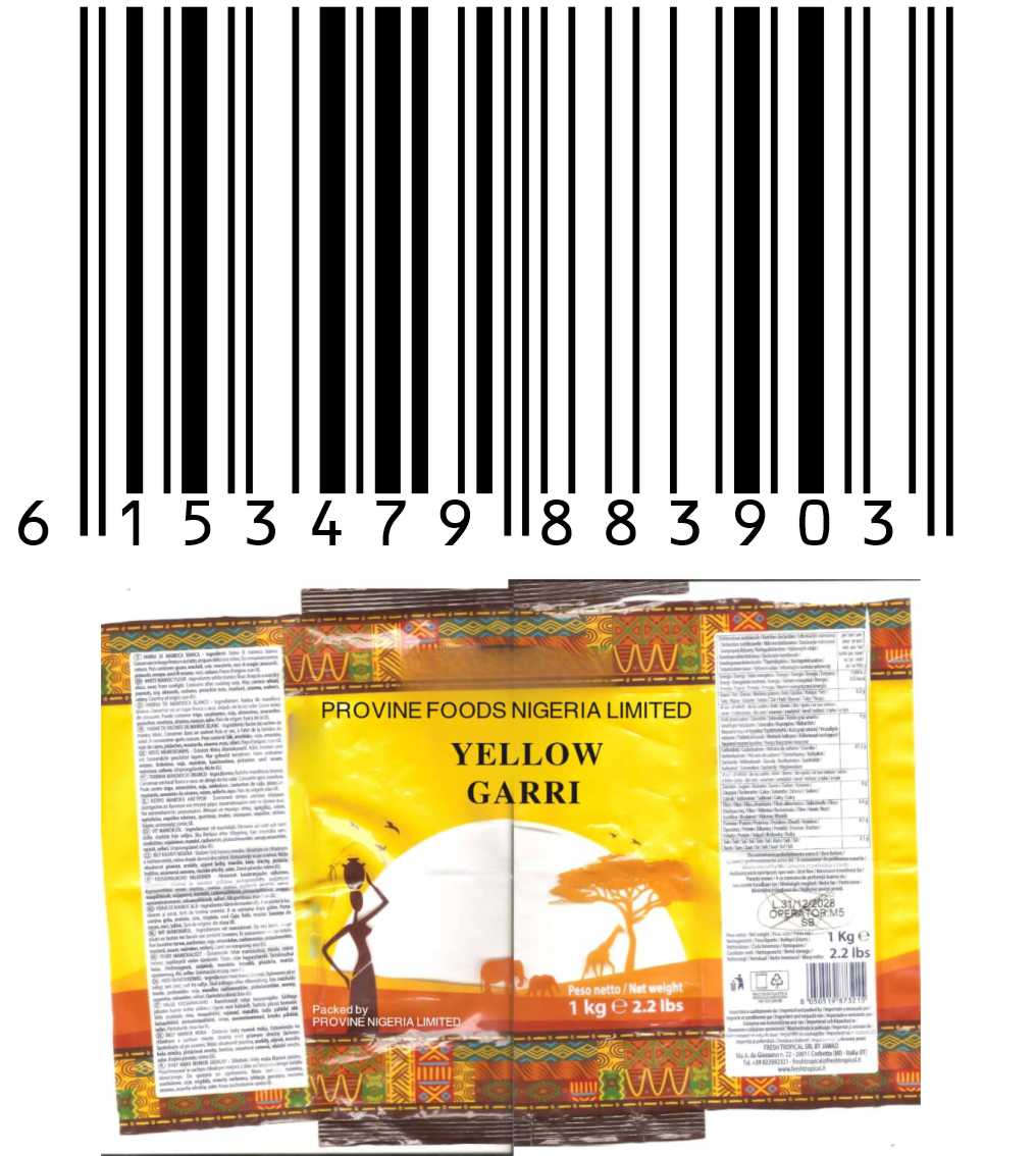 Yello Garri - Product Image