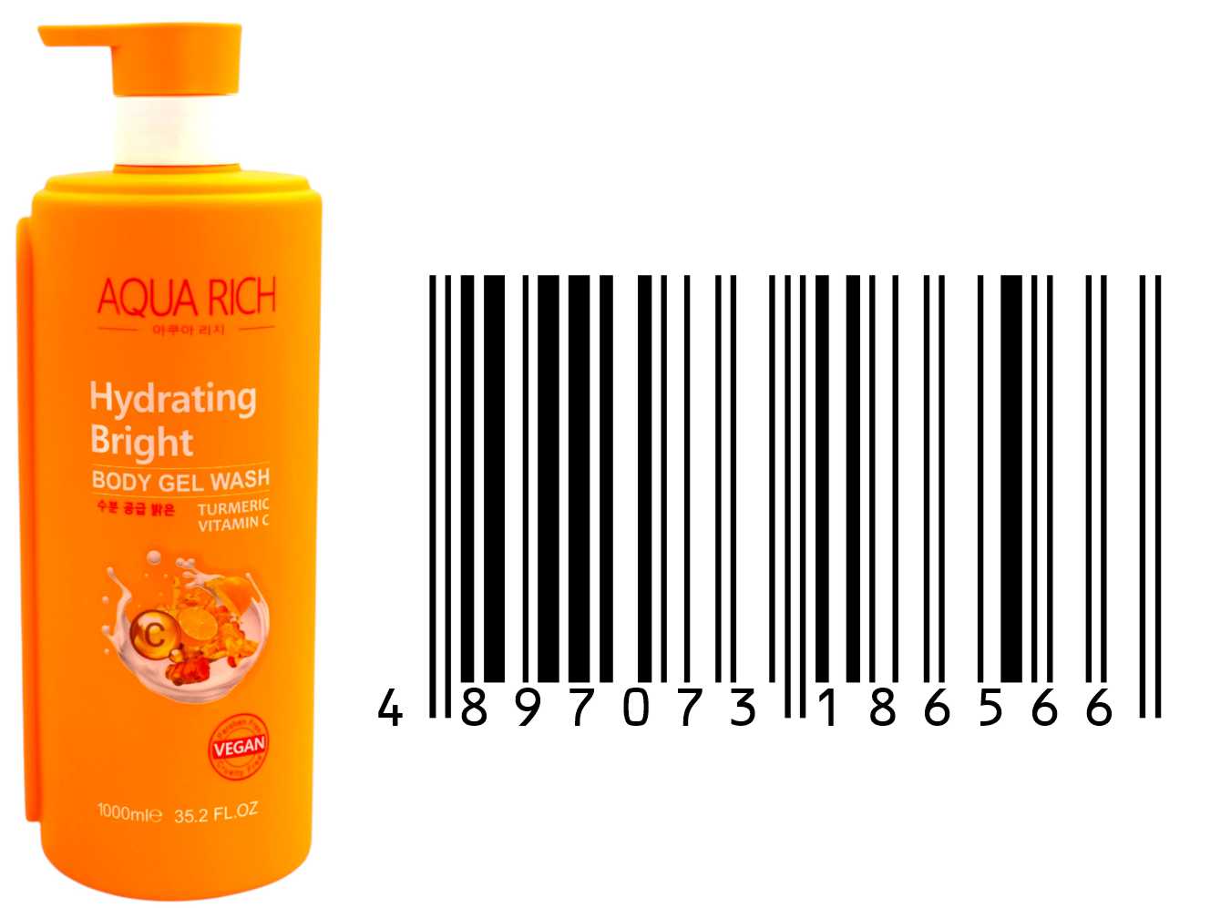 Aqua Rich Body Wash - Product Image