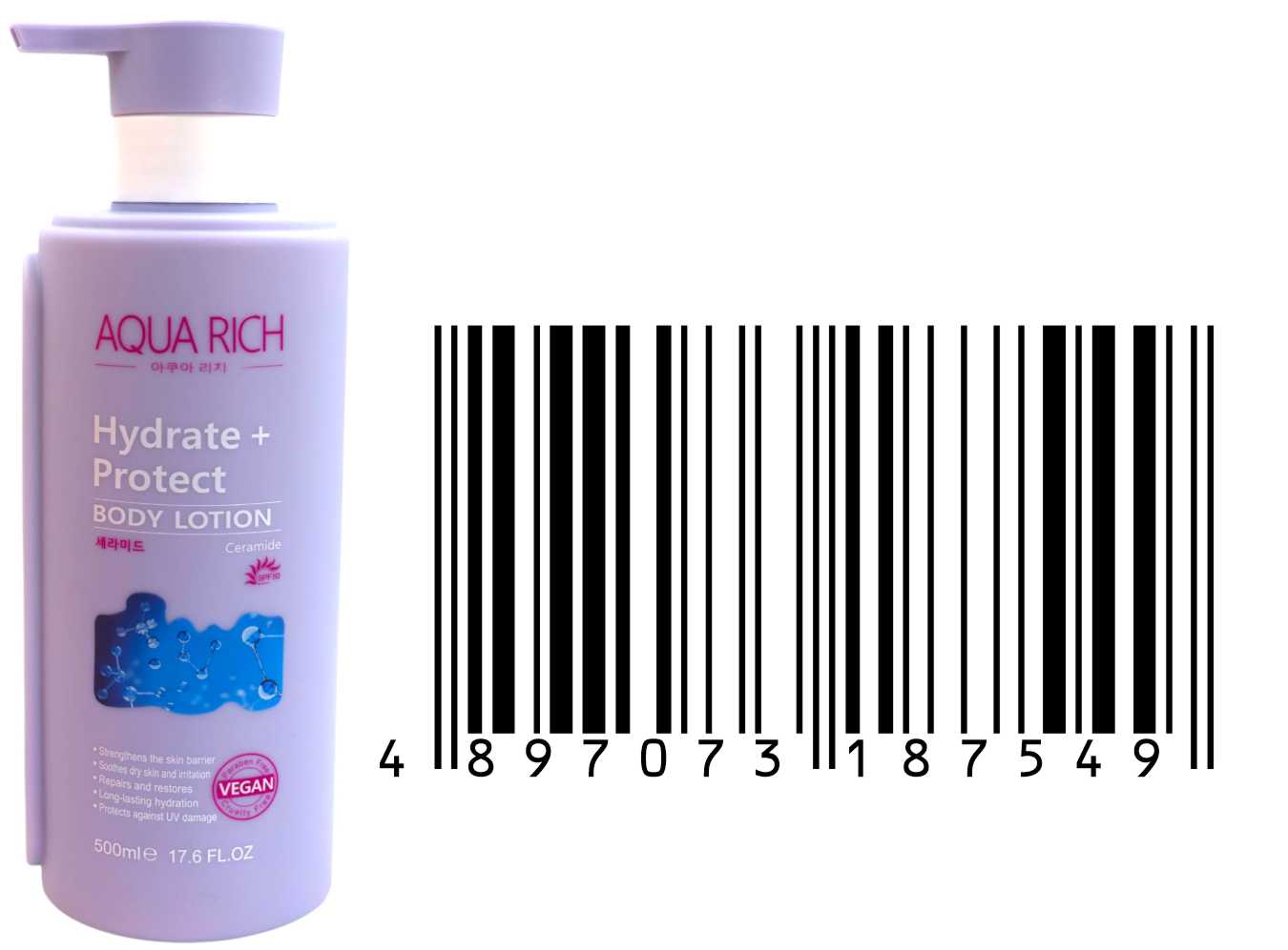 Aqua Rich Body Lotion - Product Image