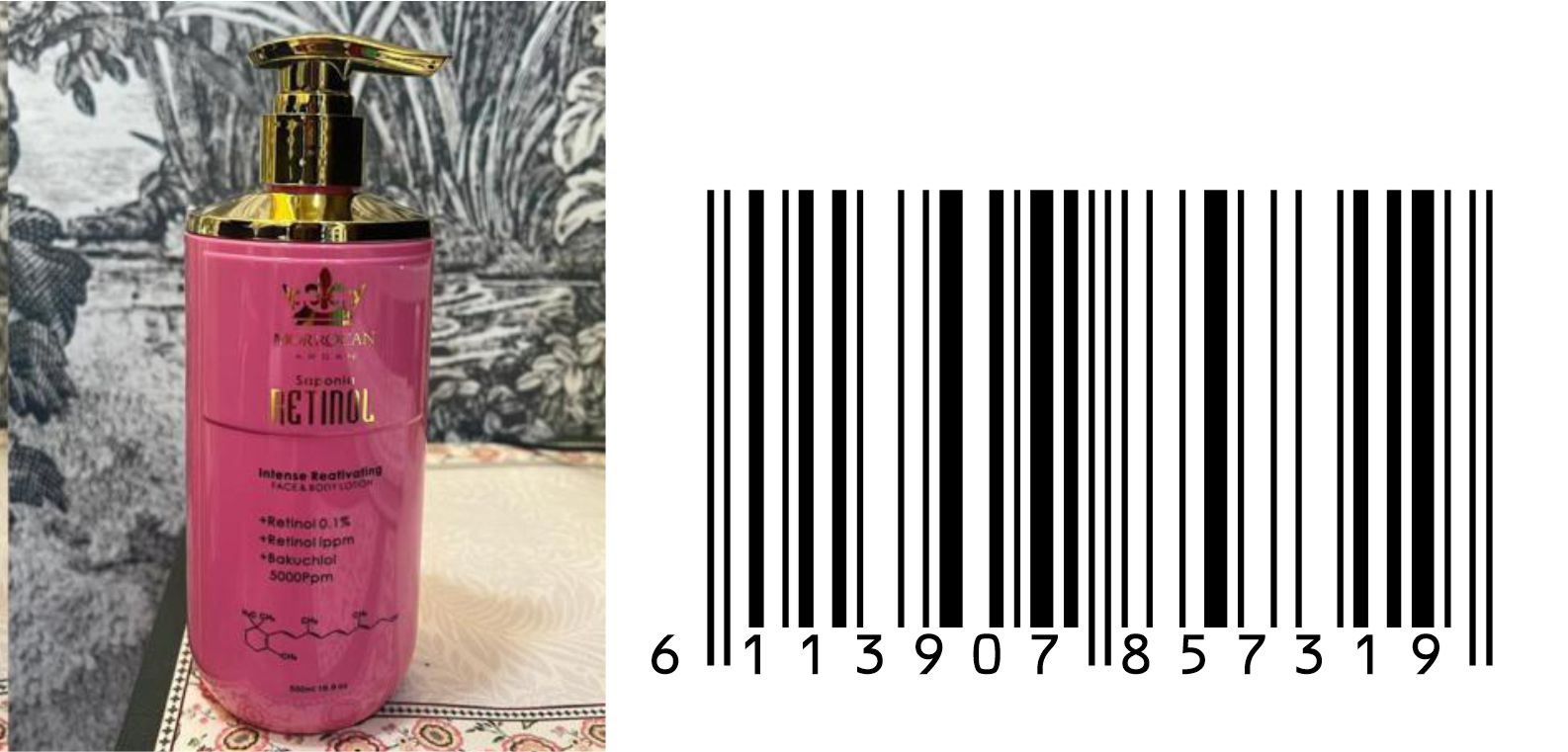 Morrocan Argan  Face and Body Lotion - Product Image