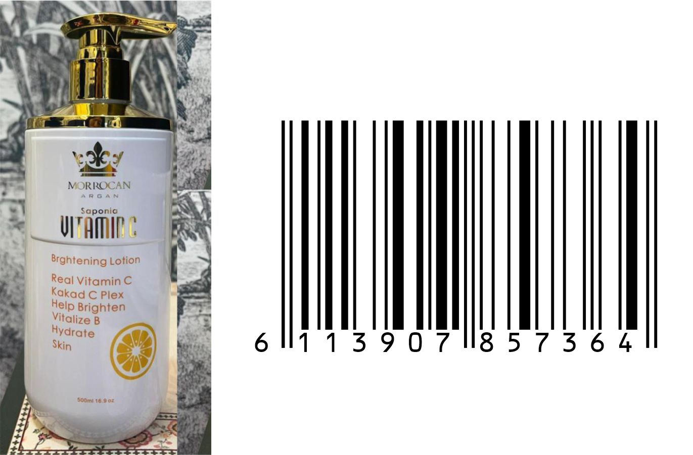 Morrocan Argan  Face and Body Lotion - Product Image