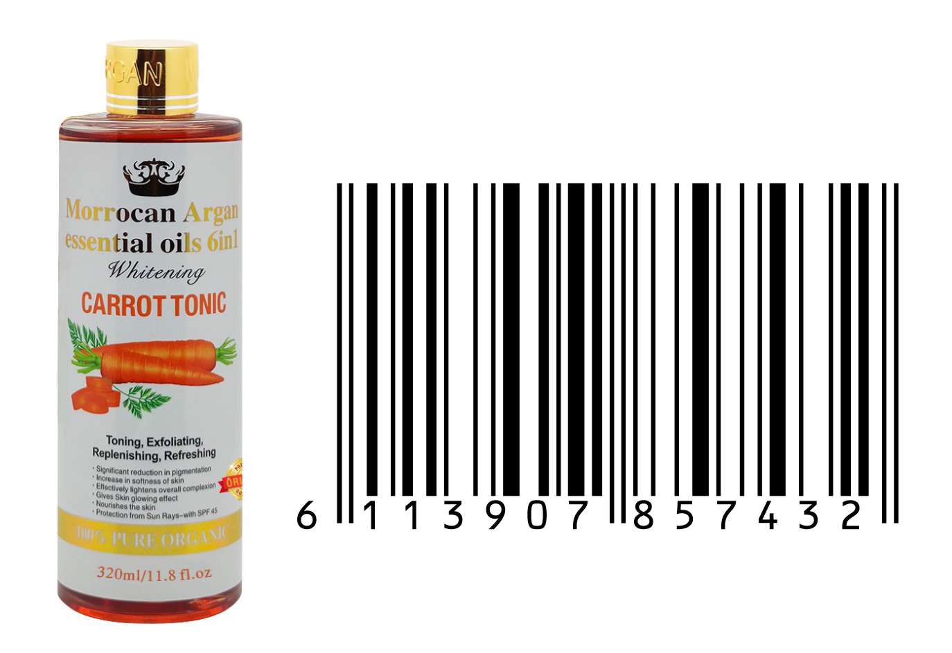 Morrocan Argan Essential Oils 6in1 Whitening - Product Image